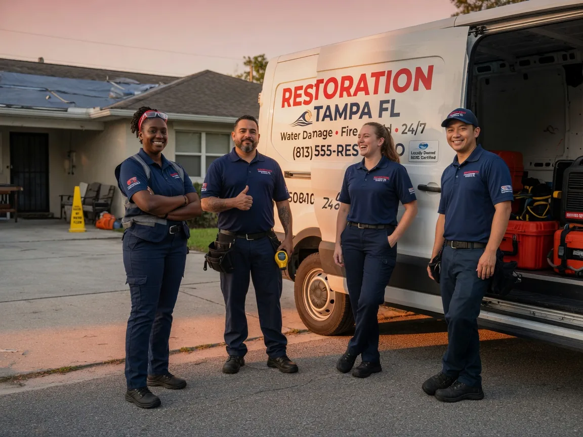Water Damage Restoration company in Gibsonton, FL